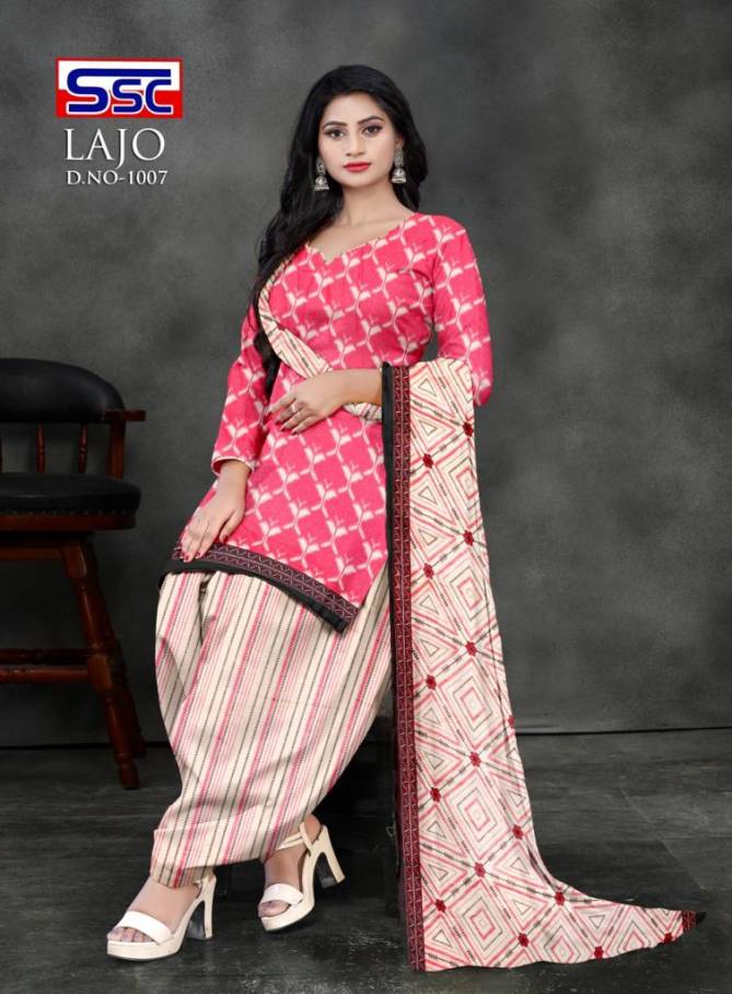 Ssc Lajo 33 American Printed Regular Wear Dress material Catalog
